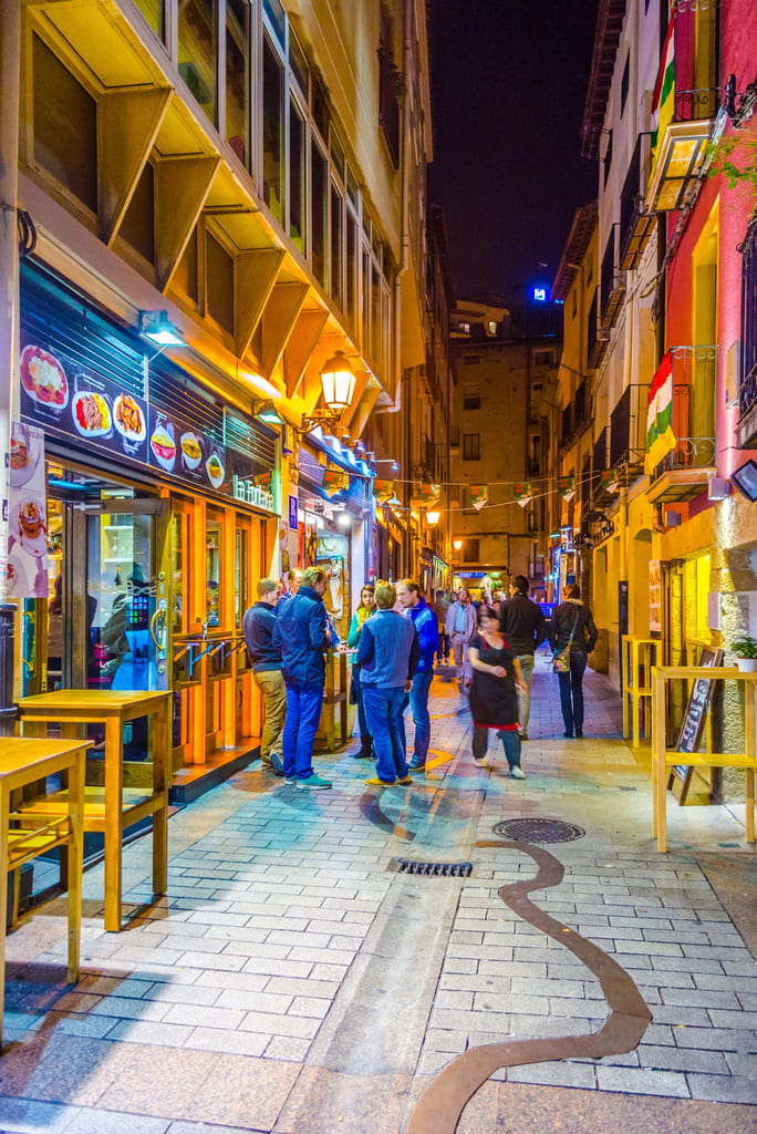 La Laurel, también conocida como la Senda de los Elefantes, rincón gastronómico de Logroño